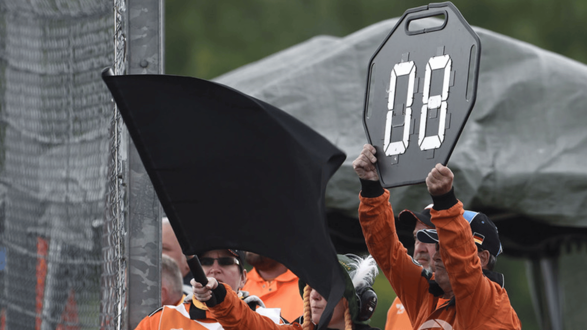 Black F1 Flag