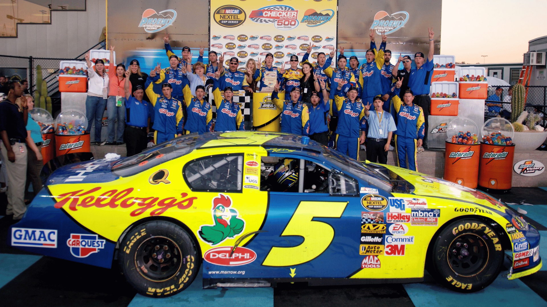 Kyle Busch Rookie of the Year in 2005