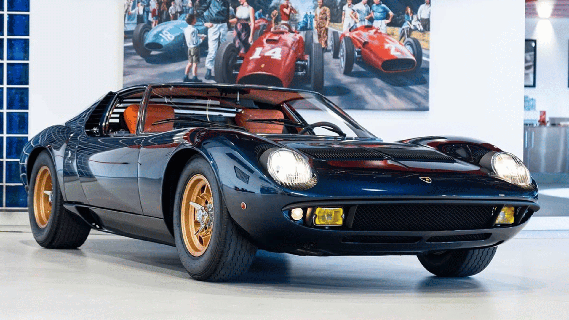 Lando Norris Lamborghini Miura