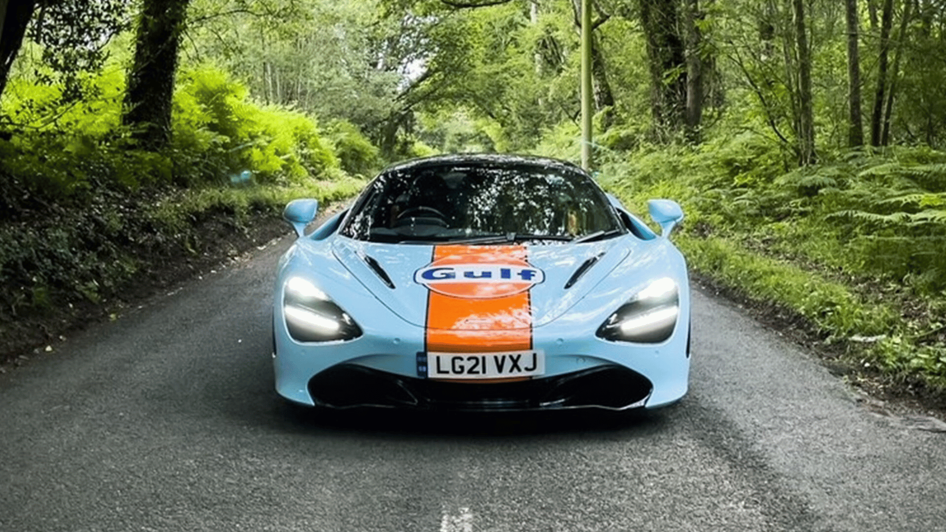 Landon Norris McLaren 720S