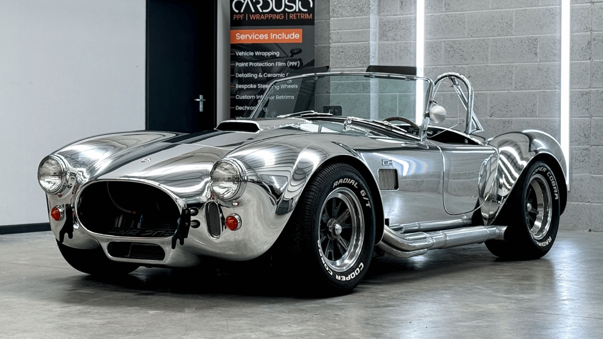 Landon Norris Shelby Cobra 427