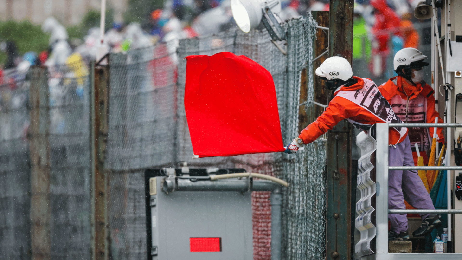 Red F1 Flag