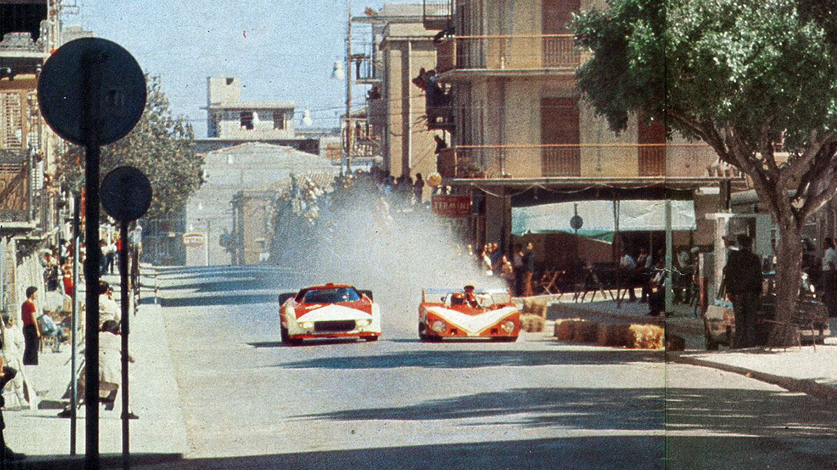 targa florio 1974 cerda pica overtakes larrousse